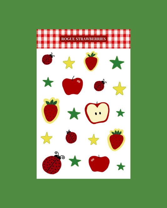StarFruit Sticker Sheet