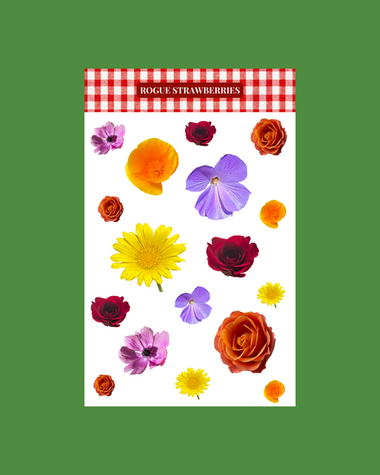 Florals Sticker Sheet
