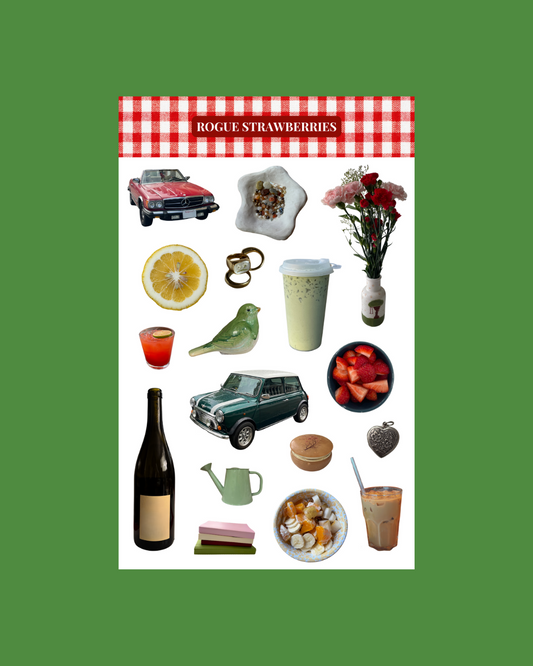 Sweet Drives Sticker Sheet